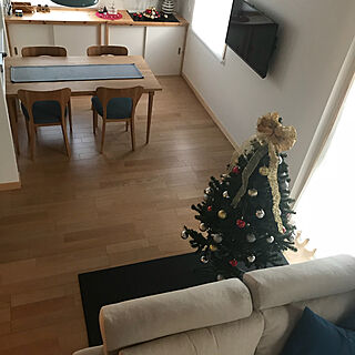 部屋全体/モモナチュラルの椅子/クリスマス準備のインテリア実例 - 2017-12-18 16:16:54