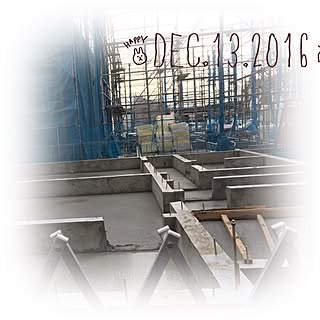 部屋全体/一軒家/基礎/基礎工事/30坪...などのインテリア実例 - 2016-12-15 16:32:12