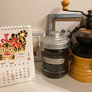 コーヒーミル/カレンダー/リビングのインテリア実例 - 2022-01-04 20:00:27