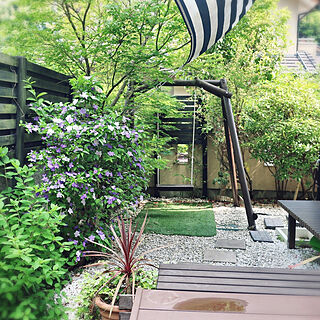 濡れ縁/ガーデン/庭DIY/お気に入り/建売をオシャレにしたい...などのインテリア実例 - 2019-05-29 08:44:22
