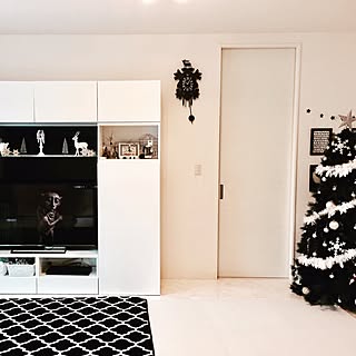リビング/IKEA/クリスマスツリー/クリスマスディスプレイ/海外インテリアに憧れる...などのインテリア実例 - 2016-12-13 12:39:40
