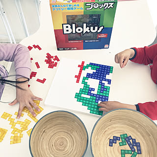 こどもの発想/こどもと暮らす/テトリス/Blokus/ボードゲーム...などのインテリア実例 - 2020-04-23 10:21:25