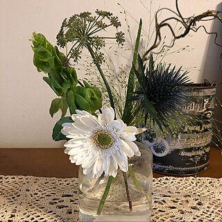 ガーベラ/いつもいいね！ありがとうございます♪/植物のある暮らし/みていただきありがとうございます❤️/お花のある暮らし...などのインテリア実例 - 2021-04-13 07:29:36