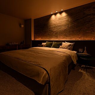 ベッドルーム/寝室/SYNCA/間接照明のある暮らし/間接照明のある部屋...などのインテリア実例 - 2023-06-21 17:18:06