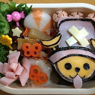 キッチン/お弁当♬/インテリアじゃなくてごめんなさい…。/お弁当/キャラ弁のインテリア実例 - 2014-04-22 06:59:41