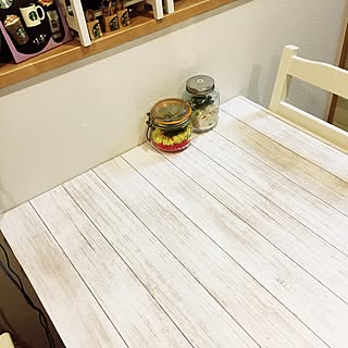 机/DIY/壁紙屋本舗/壁紙/ダイニング...などのインテリア実例 - 2017-04-09 23:28:52