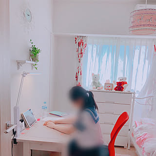 娘の部屋/コロナが早く終息しますように/コロナに負けるな！/stay home/自粛生活...などのインテリア実例 - 2020-05-13 10:56:26