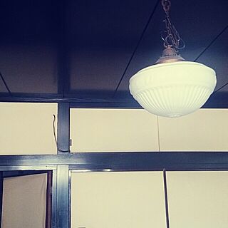 壁/天井/居間/DIY/和風の照明のインテリア実例 - 2013-11-14 11:22:12