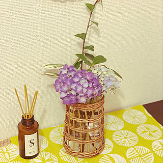 ＃アクタス/アクタスの花瓶/玄関/入り口/紫陽花/花のある暮らし...などのインテリア実例 - 2021-06-04 12:50:05