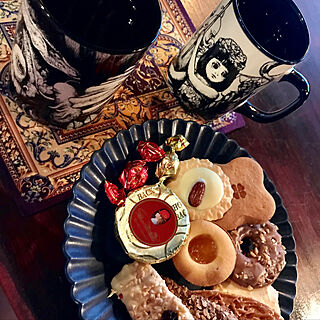 ケーキ/お茶の時間/tea time/紅茶/ヒグチユウコ...などのインテリア実例 - 2019-12-25 09:00:58