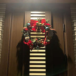 クリスマス/フェイクグリーン/玄関/入り口のインテリア実例 - 2019-11-06 21:08:11