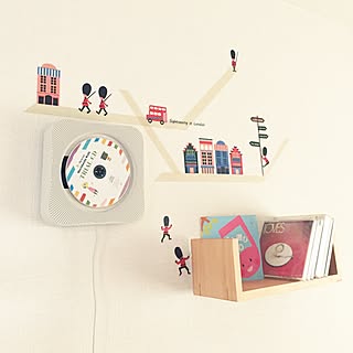 ニトリ 壁掛け式cdプレーヤーの商品を使ったおしゃれなインテリア実例 Roomclip ルームクリップ
