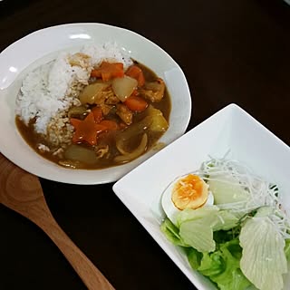 机/今夜はカレー/七夕/七夕カレー/晩御飯...などのインテリア実例 - 2016-07-07 20:00:26