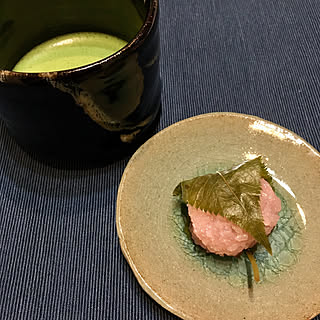 まったり時間/抹茶が飲みたい/甘味/作家さんの器/抹茶碗...などのインテリア実例 - 2019-03-07 23:25:46