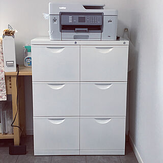 型紙整理/型紙収納/キャビネット/IKEA/作業部屋...などのインテリア実例 - 2019-05-06 14:40:20