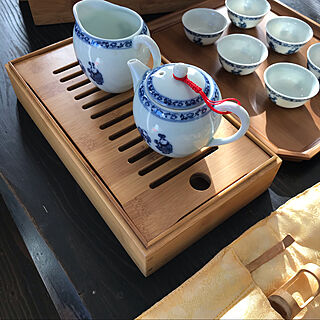 持ち運べる/台湾/中国茶器/お茶セット/リビングのインテリア実例 - 2021-01-11 08:56:27