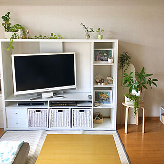 北欧/ナチュラル/IKEA/テレビボード/観葉植物のある部屋...などのインテリア実例 - 2019-09-01 10:26:36