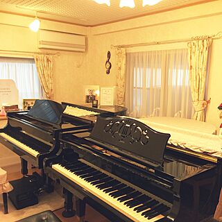 部屋全体/ピアノ教室/ピアノ室/ピアノ/グランドピアノのインテリア実例 - 2015-06-30 15:07:12