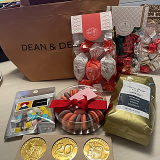 キッチン/DEAN＆DELUCA スイーツ福袋/DEAN＆DELUCA/おやつ時間/賃貸マンション...などのインテリア実例 - 2024-01-04 14:58:36