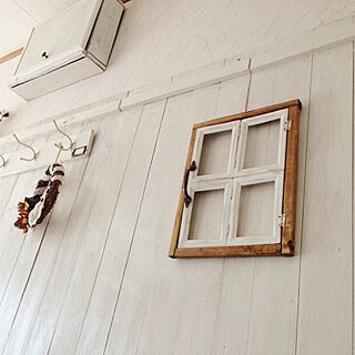 壁/天井/窓枠飾り/リース/ブレーカーカバー/DIY...などのインテリア実例 - 2013-12-12 11:38:50