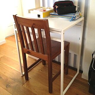 机/勉強机まわり/IKEAテーブル/IKEAのインテリア実例 - 2013-08-18 15:22:37