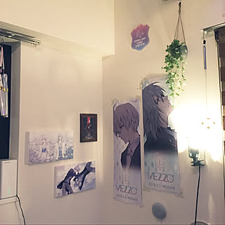 ポスター オタクのおしゃれなインテリア 部屋 家具の実例 Roomclip ルームクリップ