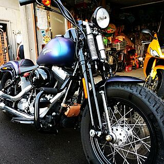机/ガレージ前/バイク/Harley-Davidsonのインテリア実例 - 2016-09-11 22:32:02