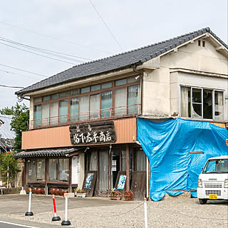 外壁工事中/店舗内装/店舗改装/店舗リフォーム/店舗リノベーション...などのインテリア実例 - 2021-08-12 11:45:02