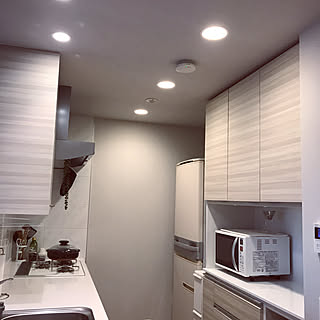 マンションキッチンのインテリア実例 Roomclip ルームクリップ