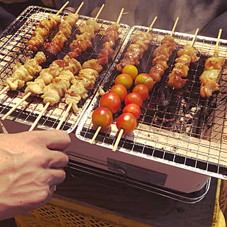 玄関/入り口/トマト収穫/みんなが穏やかに過ごせますように/焼き鳥器/みて頂きありがとうございます♡のインテリア実例 - 2023-08-13 07:00:37