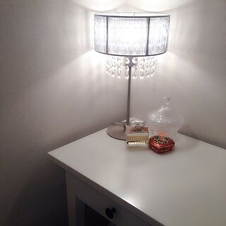 ベッド周り/フランフラン/IKEA/サイドテーブル/照明...などのインテリア実例 - 2014-07-12 17:40:54