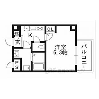 6畳/1K/間取り図/一人暮らし/部屋全体のインテリア実例 - 2020-03-08 07:45:23