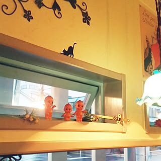 キューピーちゃん♡/自宅ではないですが…/窓辺の飾りのインテリア実例 - 2016-01-22 12:07:56
