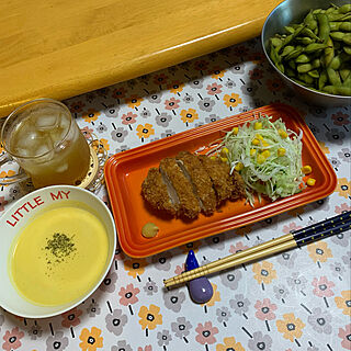 モニター投稿ではありません/カボチャスープ/チキンカツ/マンション暮らし/見てくれてありがとうございます♡...などのインテリア実例 - 2021-08-29 22:20:28