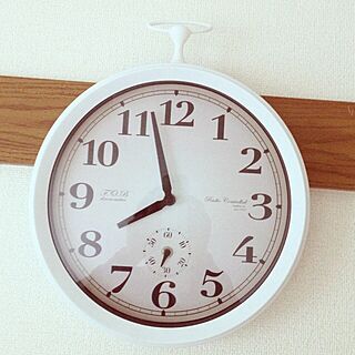 時計/寝室の時計のインテリア実例 - 2014-01-18 08:23:37
