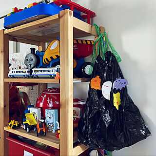 IKEA/おもちゃ棚/おもちゃ収納/子供部屋男の子/子供部屋...などのインテリア実例 - 2022-11-02 12:54:37