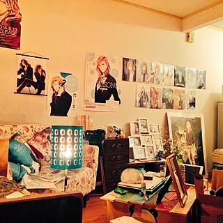 ポスター オタクのおしゃれなインテリア 部屋 家具の実例 Roomclip ルームクリップ