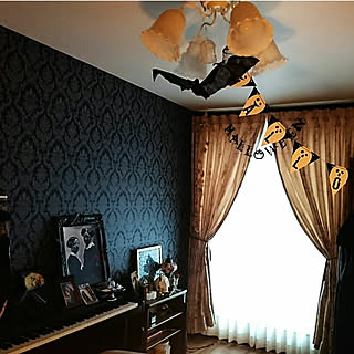 ハロウィン ゴシックのおしゃれなインテリア 部屋 家具の実例 Roomclip ルームクリップ