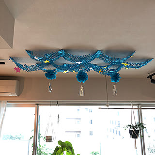 シンプル 七夕飾り手作りのおしゃれなインテリア 部屋 家具の実例 Roomclip ルームクリップ