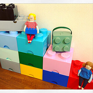 レゴ収納/Lego storage box/おもちゃ収納/部屋全体のインテリア実例 - 2020-07-17 14:58:28