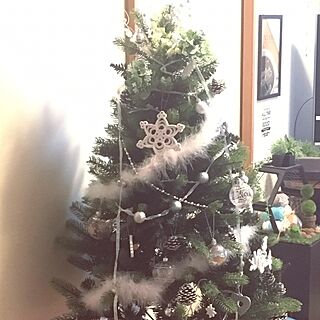 リビング/クリスマスツリー/クリスマス/カラフルにしたいのを我慢しているのインテリア実例 - 2015-11-23 09:23:48