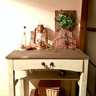 机/フェイクグリーン/DIY/100均/ハンドメイド...などのインテリア実例 - 2018-02-24 22:38:22