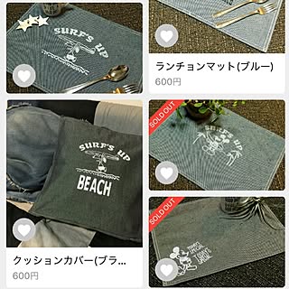 部屋全体/minneも始めました！/ハンドメイド/ランチョンマット/ティッシュカバー...などのインテリア実例 - 2016-06-18 21:28:15