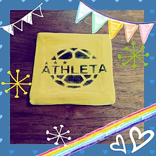 キッチン/ATHLETA/DIY/ダイソー/息子のユニフォーム拝借♡...などのインテリア実例 - 2014-06-26 18:01:34