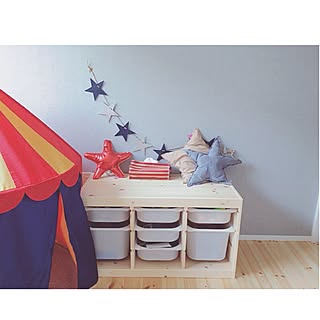 部屋全体/4.5畳/星/kid's room/子供部屋...などのインテリア実例 - 2017-06-01 10:18:56