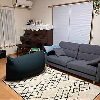 Yogibo/ピアノのある部屋/IKEA/ラグ/ソファ...などのインテリア実例 - 2022-07-17 19:59:50