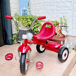 孫バカです。/孫4歳/喜ぶかな？/三輪車/リサイクルショップでゲット❤️...などのインテリア実例 - 2022-07-10 23:19:31