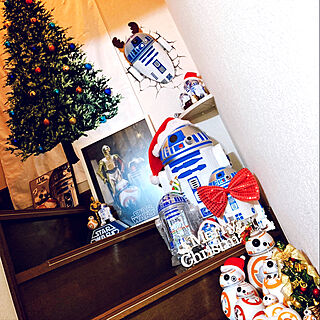c3po/R2-D2/BB-8/STARWARS/クリスマス...などのインテリア実例 - 2020-12-19 18:14:31