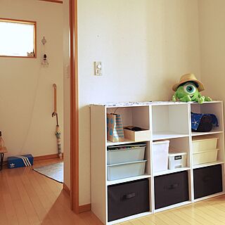 部屋全体/マイク/セリアの手ぬぐい/ニトリのBOX/ダイソーのBOX...などのインテリア実例 - 2016-07-24 09:08:01