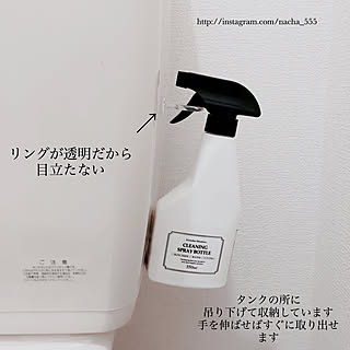 バス/トイレ/モノトーンインテリア/賃貸インテリア/トイレディスプレイ/トイレ収納...などのインテリア実例 - 2019-04-01 01:07:29